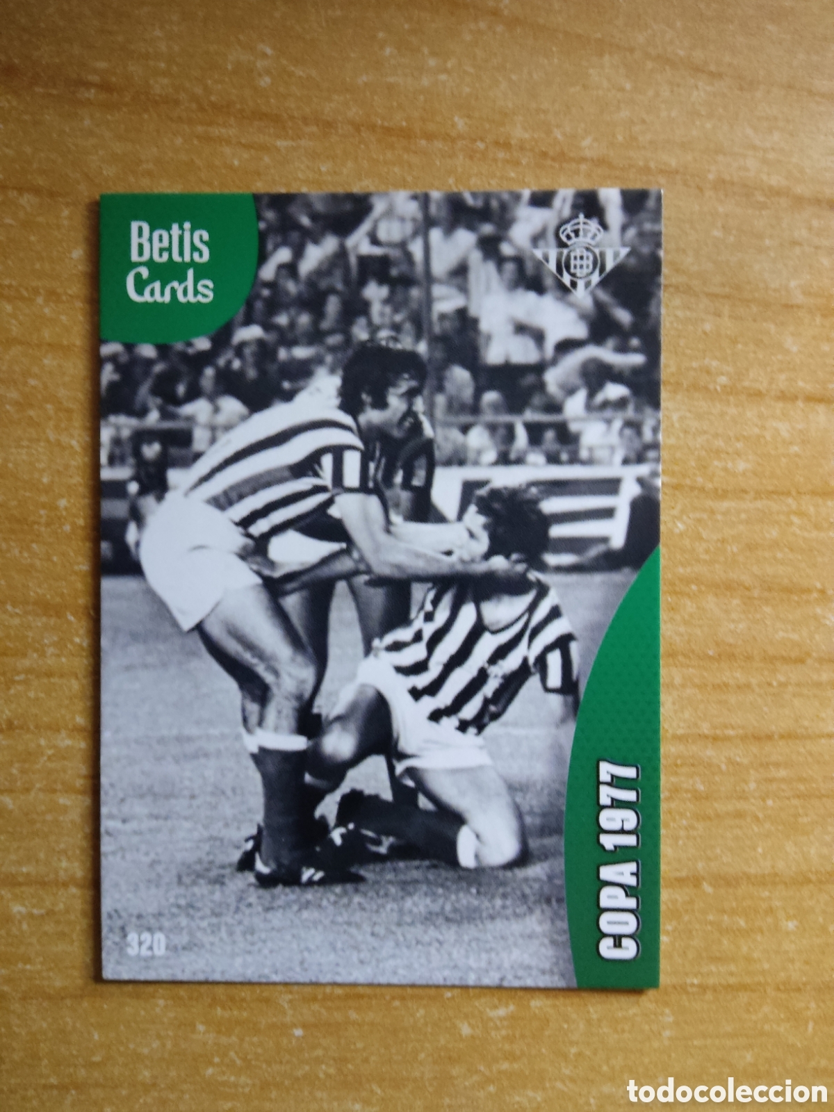 Cartes &agrave; collectionner de Football: 320 COPA 1977 REAL BETIS HOLY CARDS 2024 2025