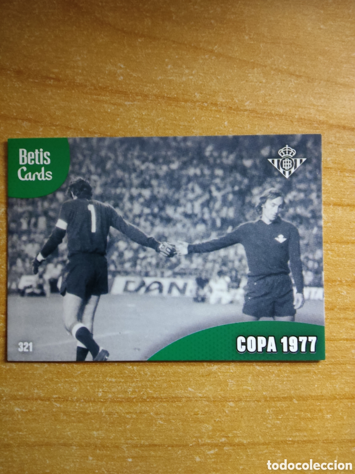 Cartes &agrave; collectionner de Football: 321 COPA 1977 REAL BETIS HOLY CARDS 2024 2025