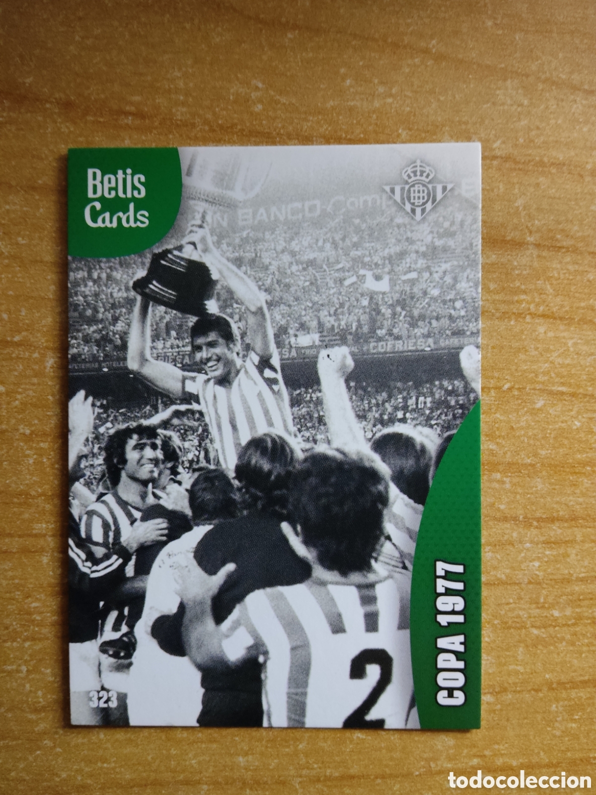 Cartes &agrave; collectionner de Football: 323 COPA 1977 REAL BETIS HOLY CARDS 2024 2025