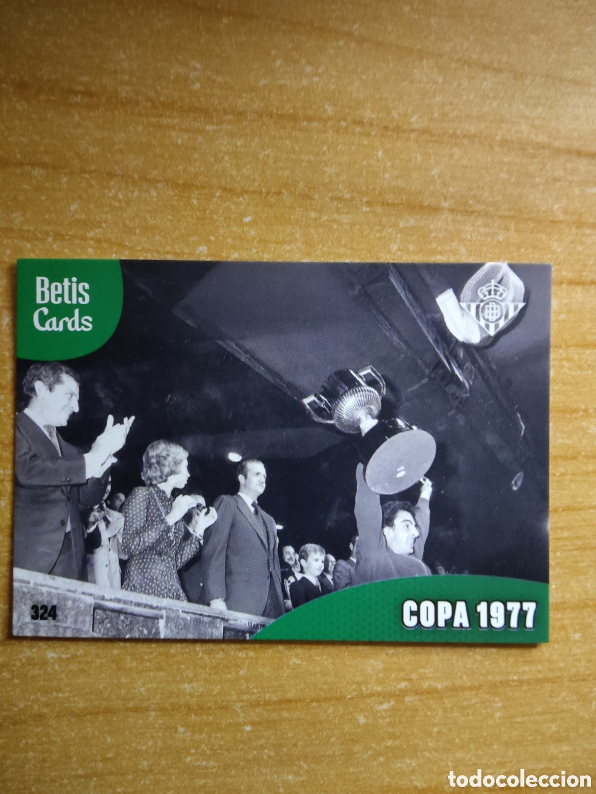 Cartes &agrave; collectionner de Football: 324 COPA 1977 REAL BETIS HOLY CARDS 2024 2025