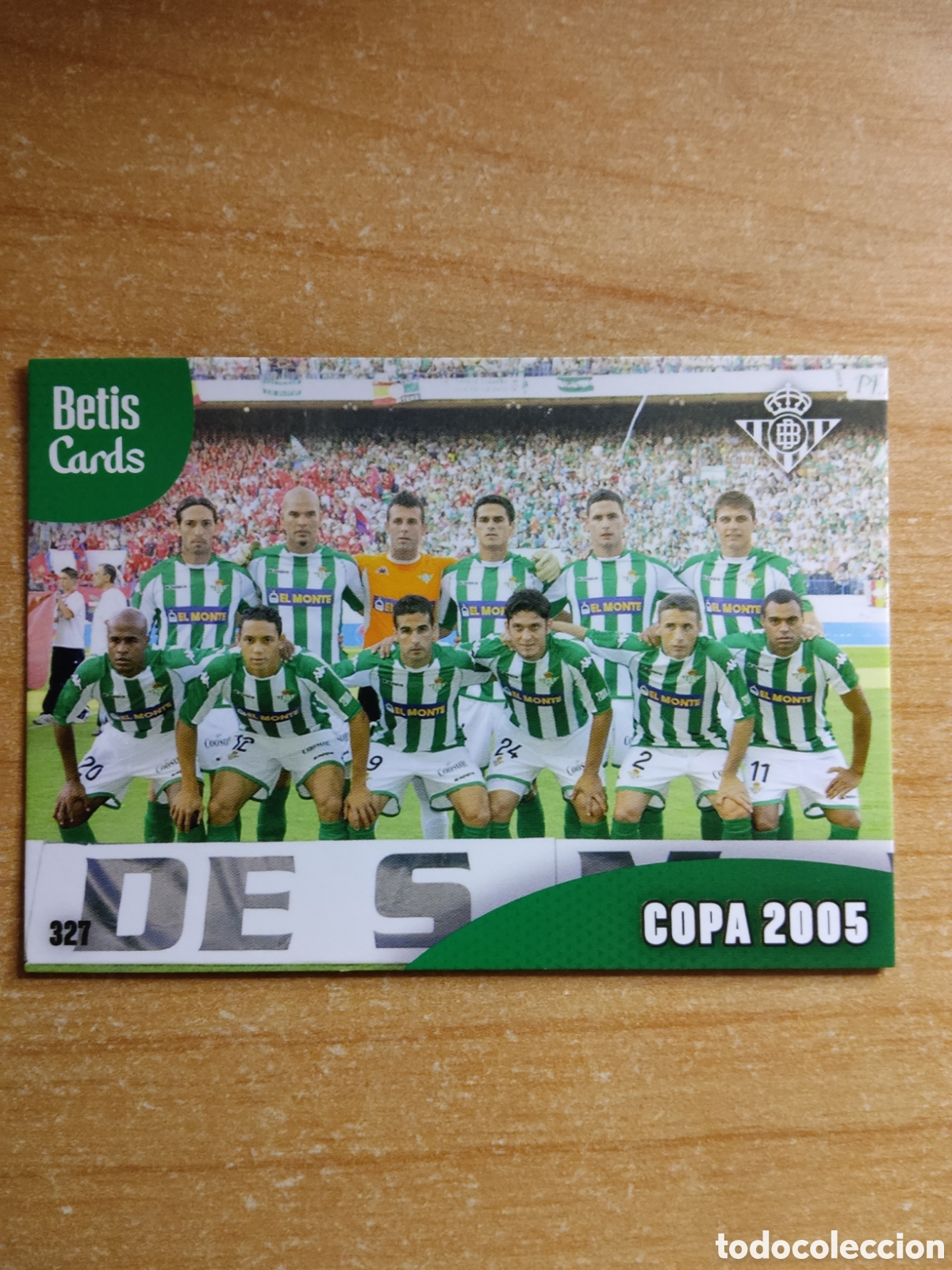Cartes &agrave; collectionner de Football: 327 COPA 2005 REAL BETIS HOLY CARDS 2024 2025