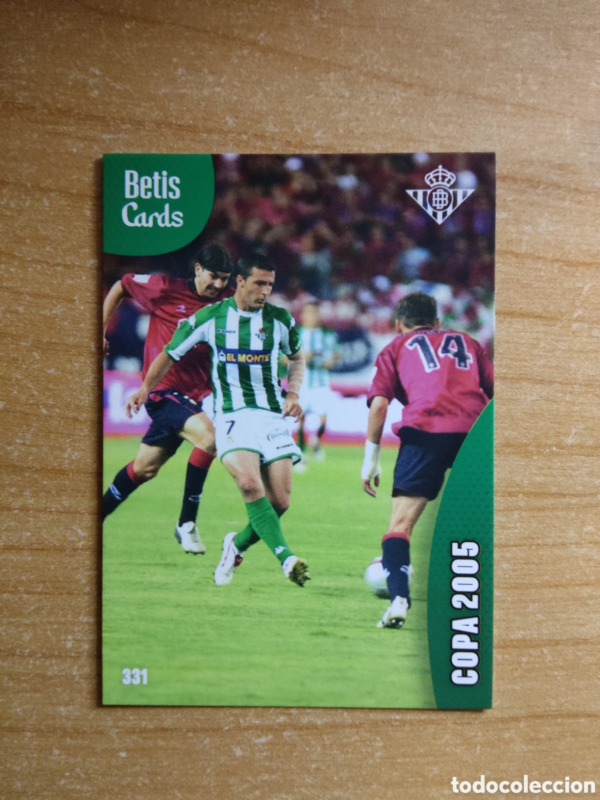 Cartes &agrave; collectionner de Football: 331 COPA 2005 REAL BETIS HOLY CARDS 2024 2025