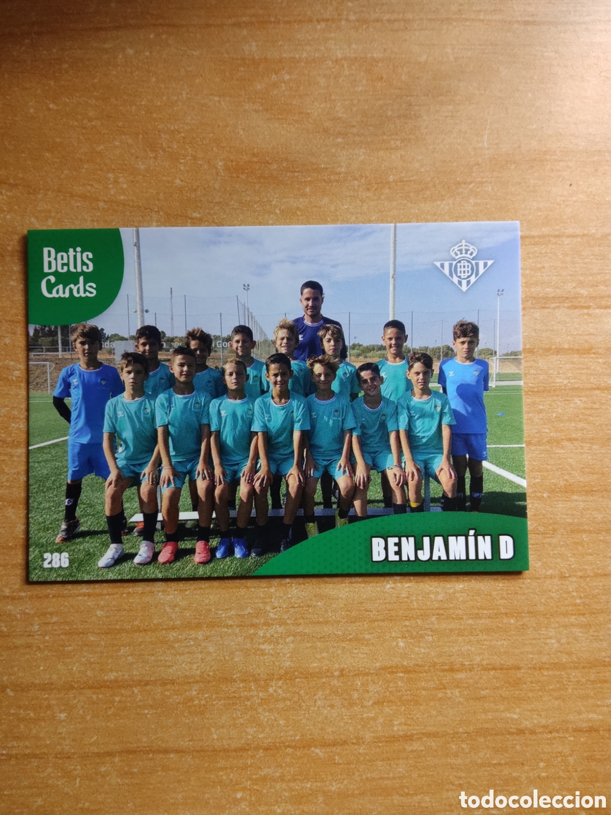 Cromos de f&uacute;tbol: 286 BENJAMIN D REAL BETIS HOLY CARDS 2024 2025