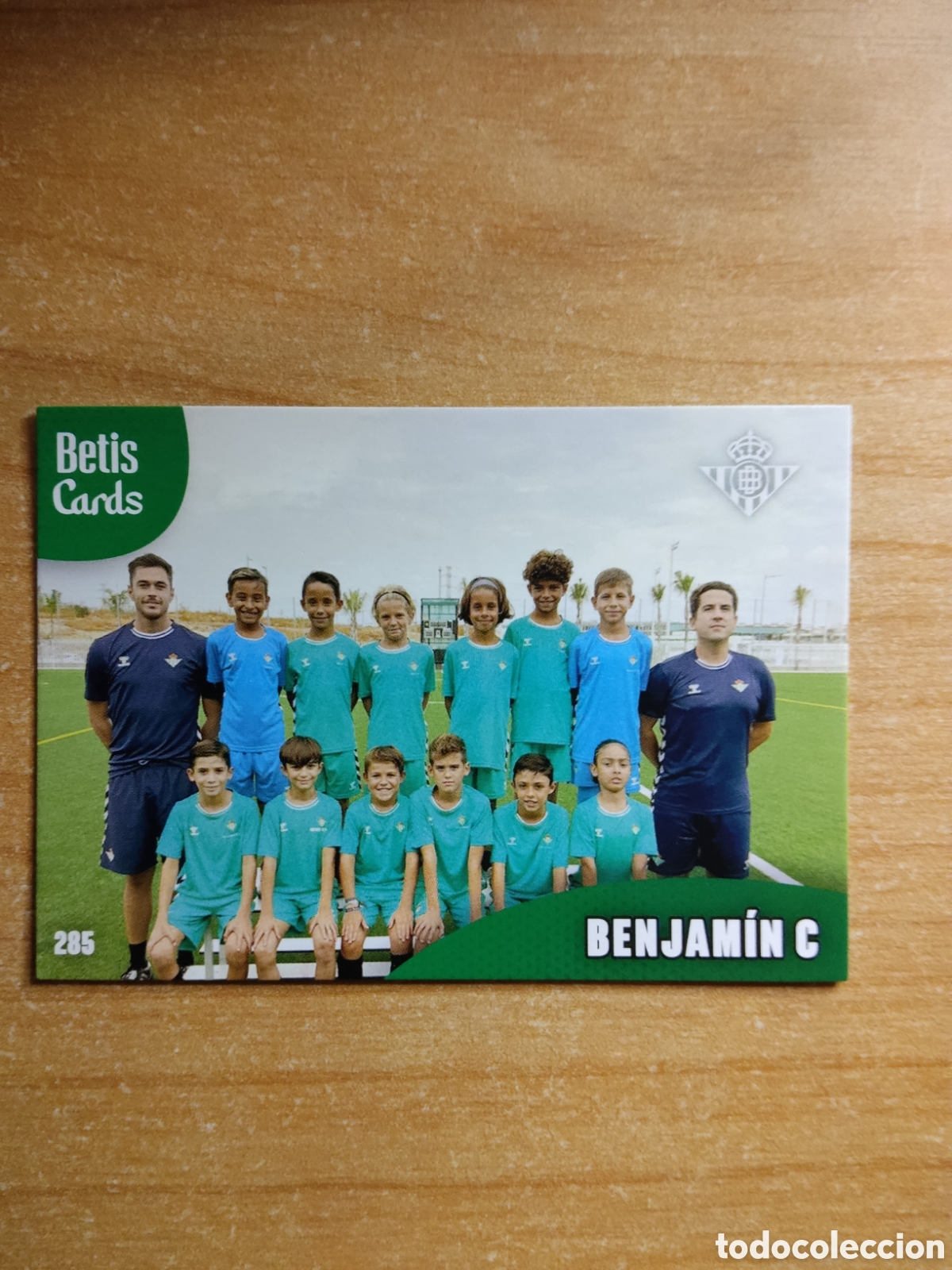 Cromos de f&uacute;tbol: 285 BENJAMIN C REAL BETIS HOLY CARDS 2024 2025