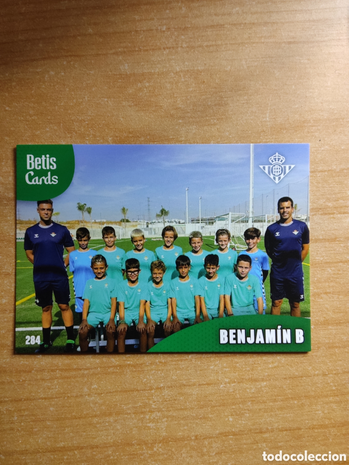 Cromos de f&uacute;tbol: 284 BENJAMIN B REAL BETIS HOLY CARDS 2024 2025