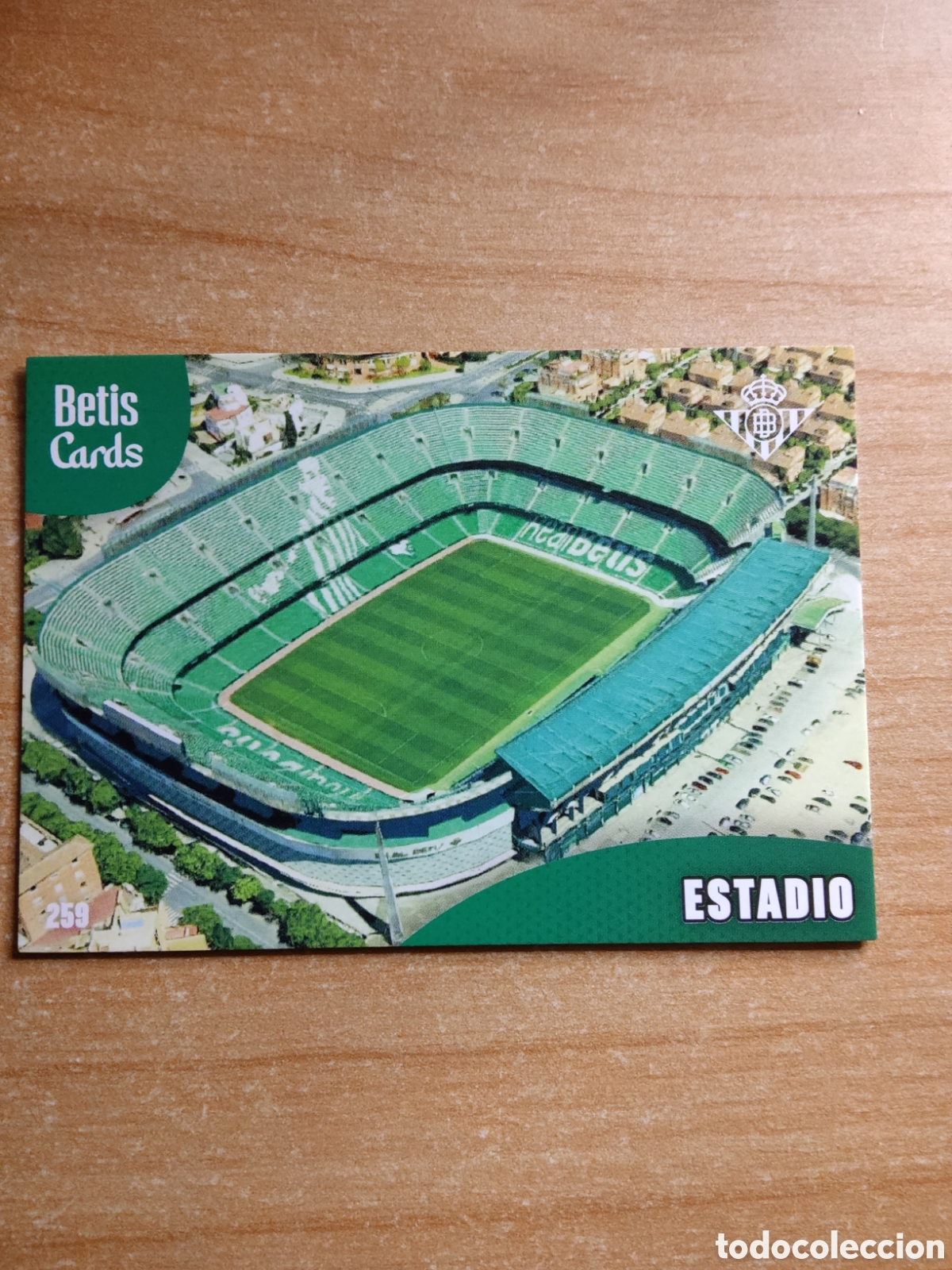 Cromos de f&uacute;tbol: 259 ESTADIO REAL BETIS HOLY CARDS 2024 2025