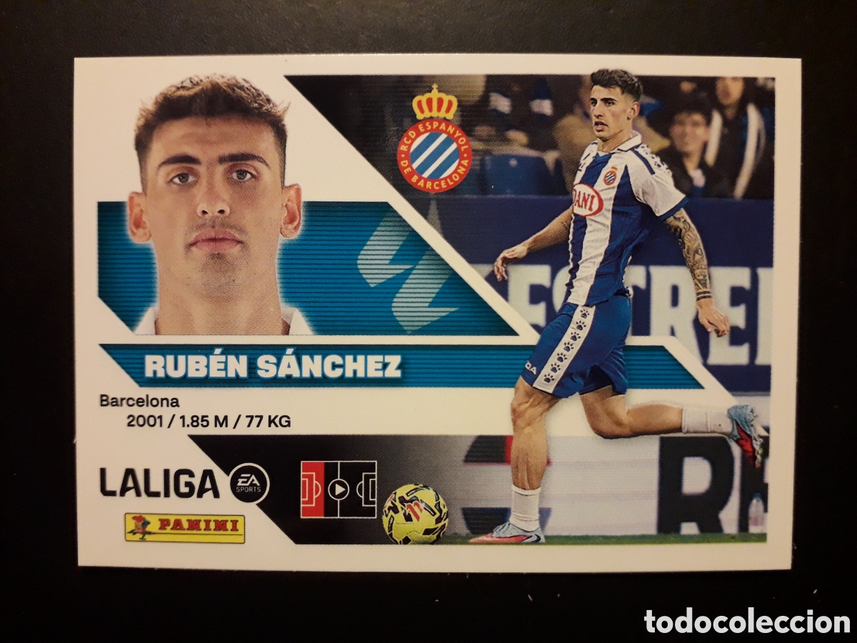 Cromos de f&uacute;tbol: RUB&Eacute;N S&Aacute;NCHEZ RCD ESPA&Ntilde;OL/ESPANYOL N&deg; 6 ED ESTE 2026 2027 26 27 SIN PEGAR PEDIDO M&Iacute;NIMO 3&euro;