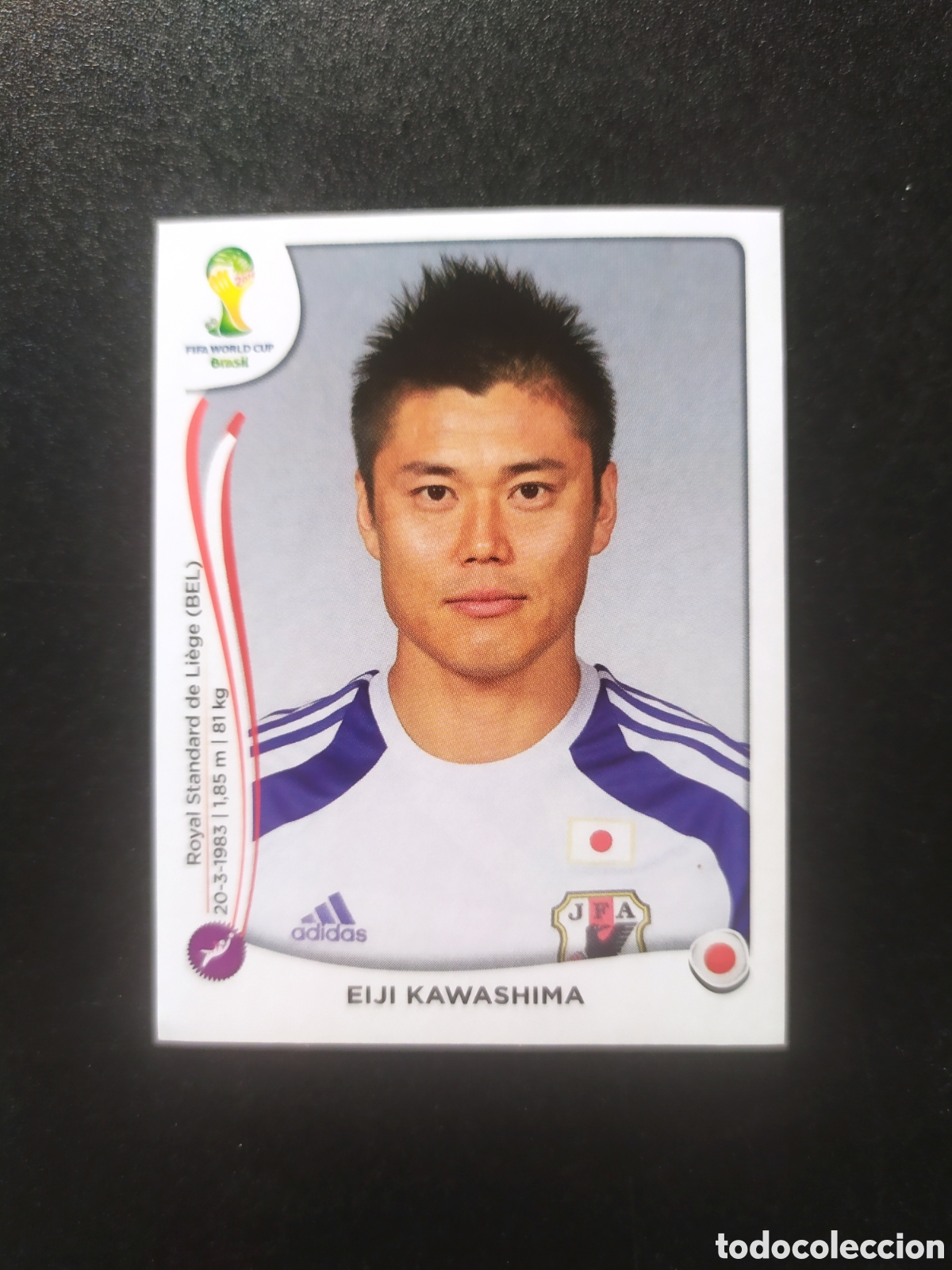 Cromos de f&uacute;tbol: Mundial FIFA Brasil 2014 Panini Kawashima n&deg; 243 Jap&oacute;n