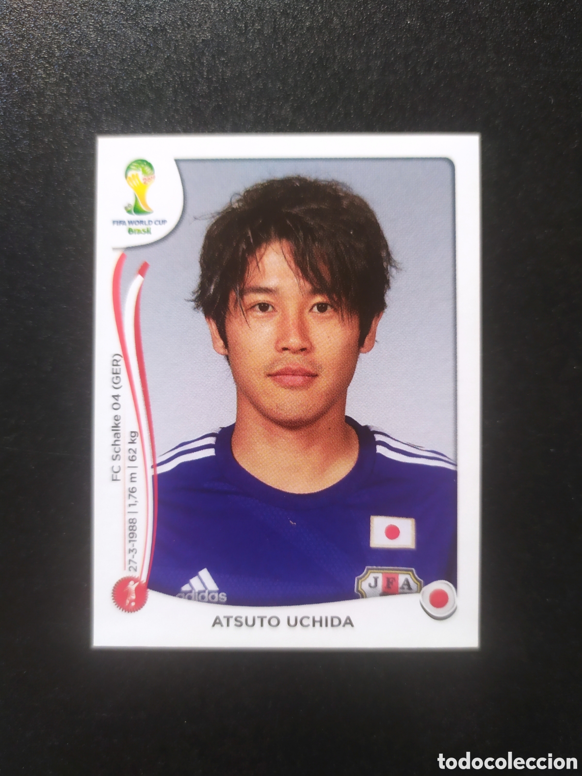 Cromos de f&uacute;tbol: Mundial FIFA Brasil 2014 Panini Uchida n&deg; 246 Jap&oacute;n