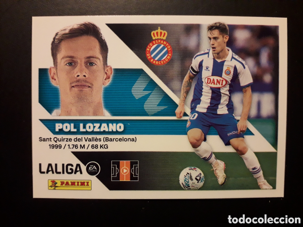 Cromos de f&uacute;tbol: POL LOZANO RCD ESPA&Ntilde;OL/ESPANYOL N&deg; 11 ED ESTE 2026 2027 26 27 SIN PEGAR PEDIDO M&Iacute;NIMO 3&euro;