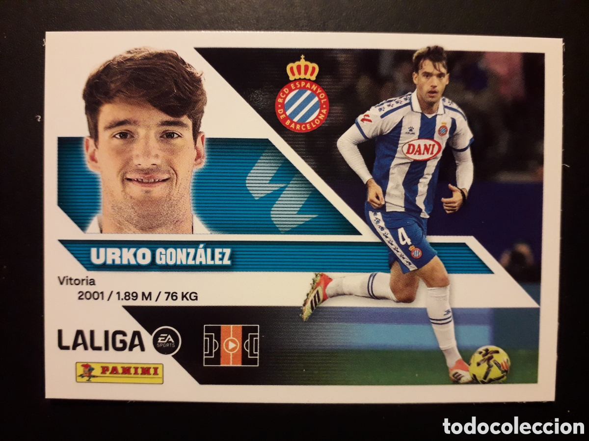 Cromos de f&uacute;tbol: POL LOZANO RCD ESPA&Ntilde;OL/ESPANYOL N&deg; 12 ED ESTE 2026 2027 26 27 SIN PEGAR PEDIDO M&Iacute;NIMO 3&euro;