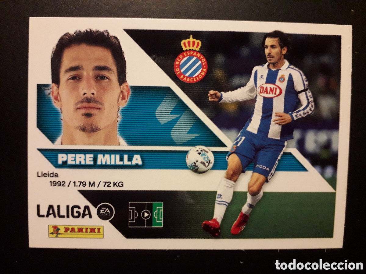 Cromos de f&uacute;tbol: PERE MILLA RCD ESPA&Ntilde;OL/ESPANYOL N&deg; 17 ED ESTE 2026 2027 26 27 SIN PEGAR PEDIDO M&Iacute;NIMO 3&euro;