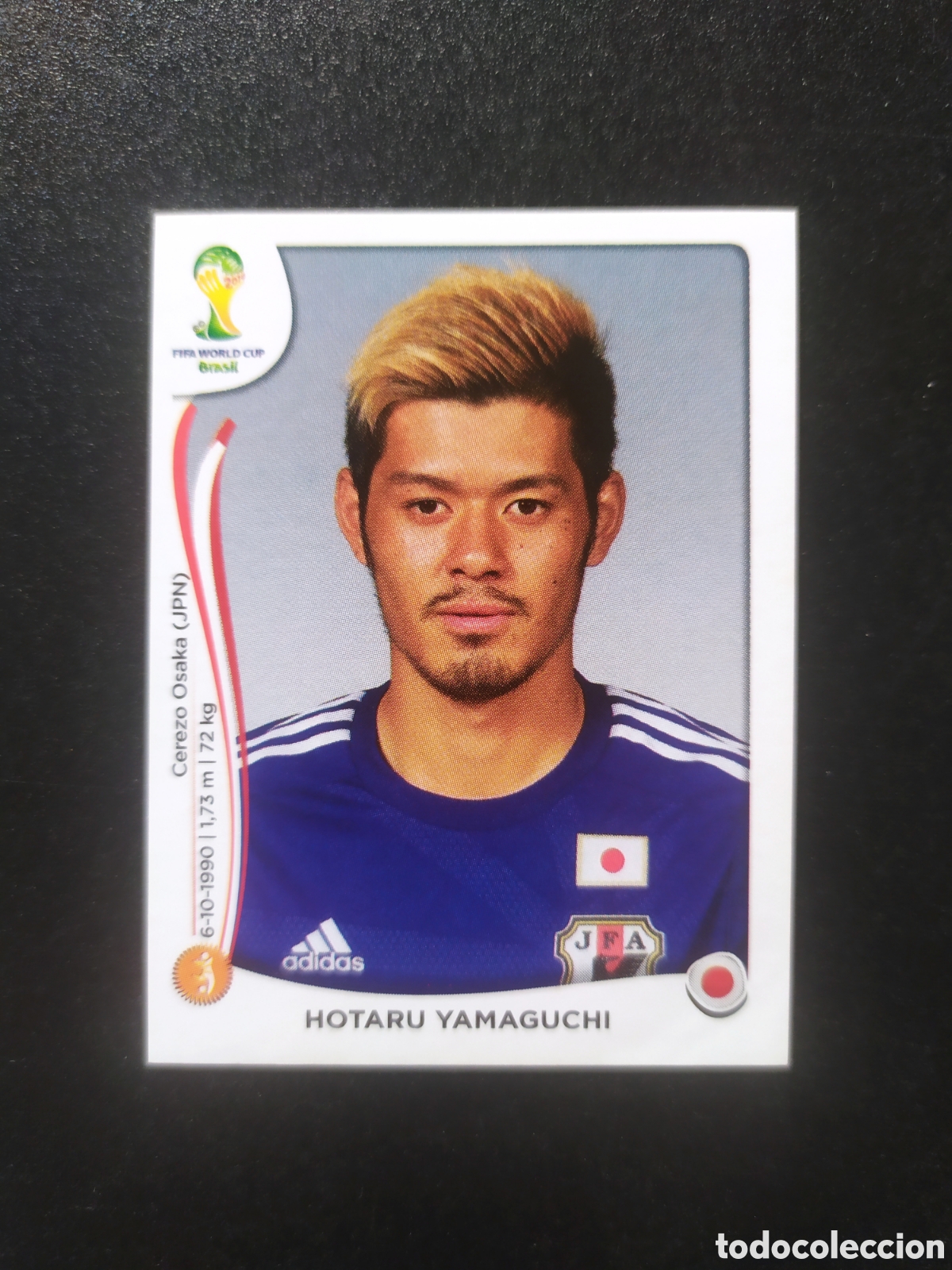 Cromos de f&uacute;tbol: Mundial FIFA Brasil 2014 Panini Yamaguchi n&deg; 254 Jap&oacute;n