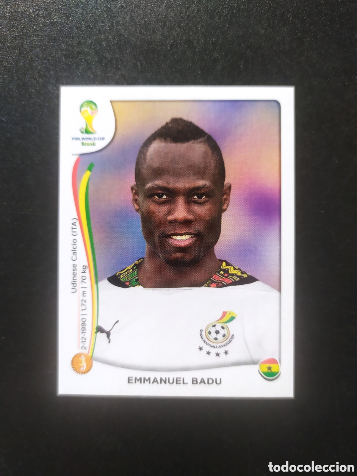 Cromos de f&uacute;tbol: Mundial FIFA Brasil 2014 Panini Badu n&deg; 535 Ghana