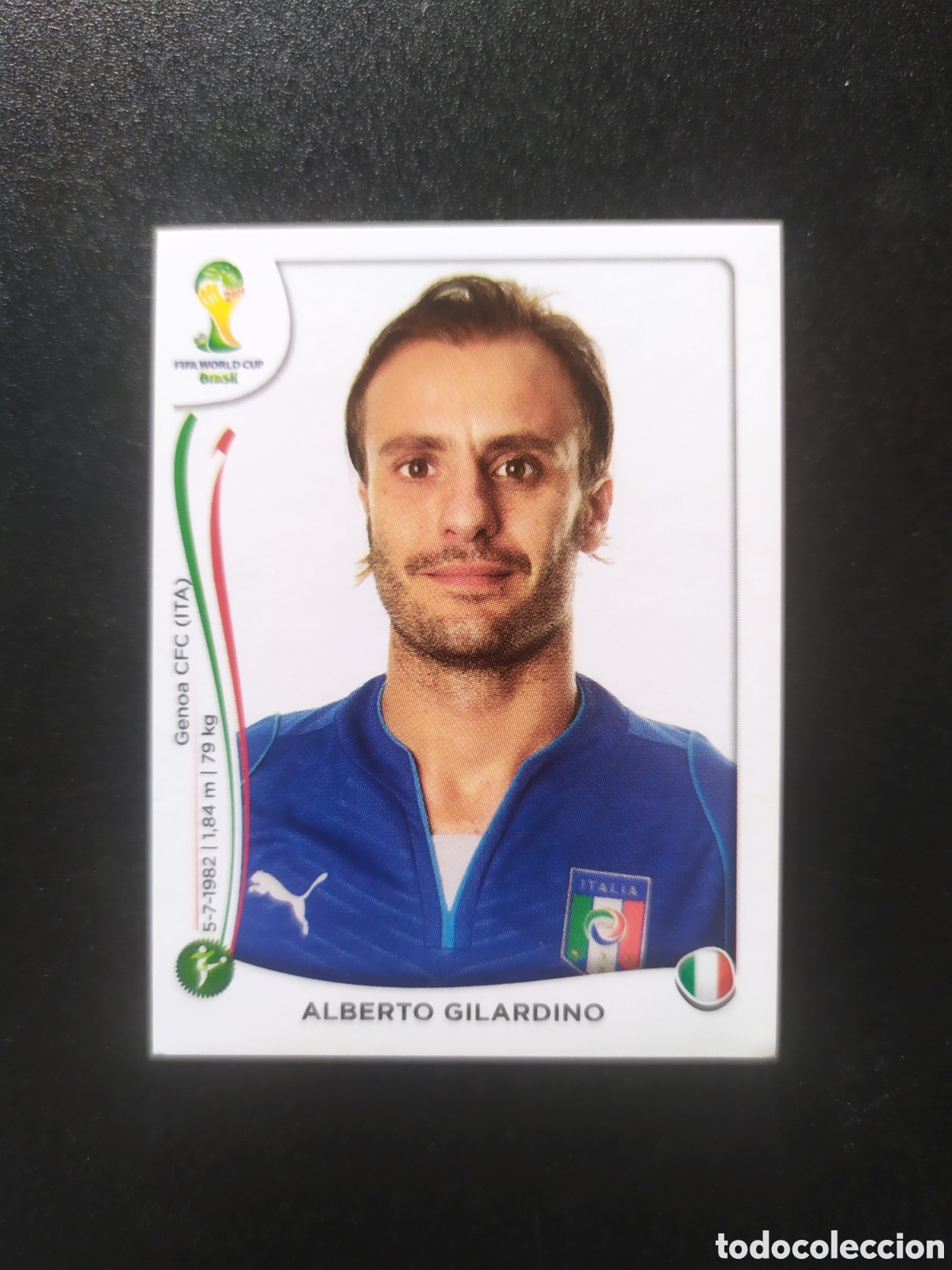 Cromos de f&uacute;tbol: Mundial FIFA Brasil 2014 Panini Gilardino n&deg; 333 Italia