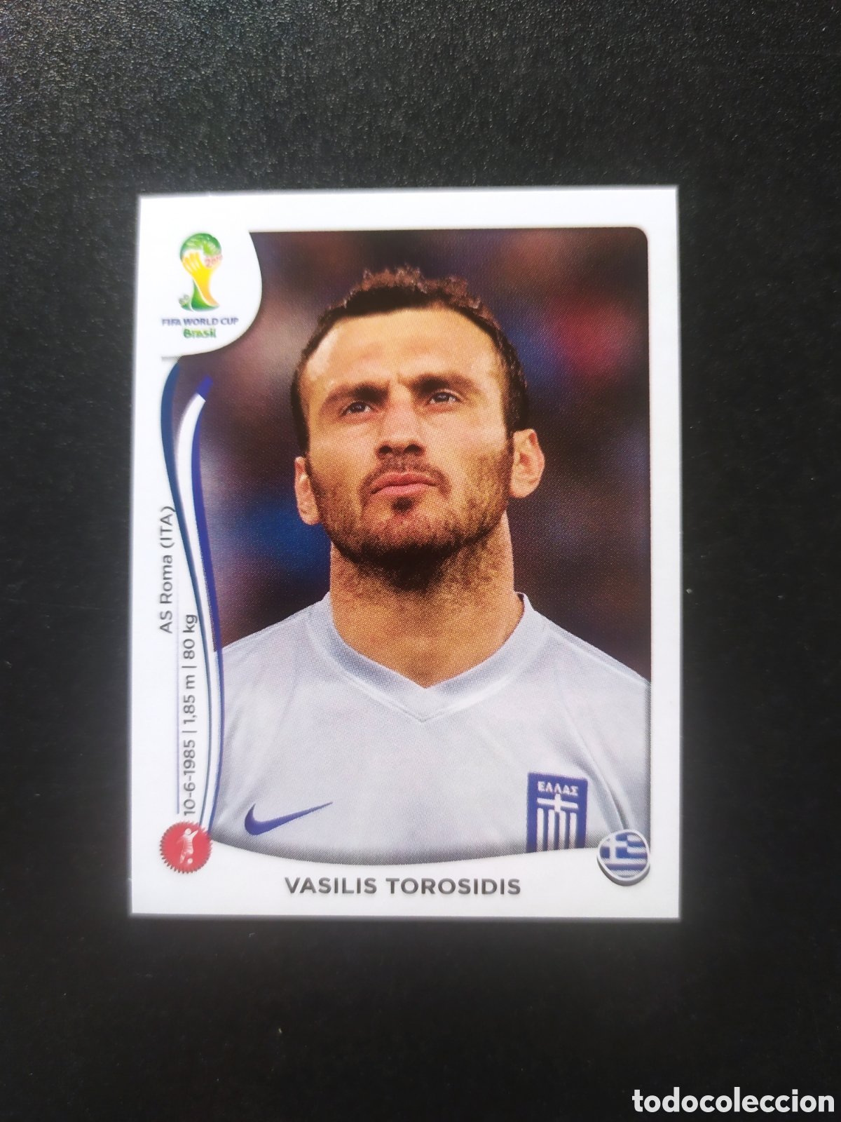 Cromos de f&uacute;tbol: Mundial FIFA Brasil 2014 panini Torosidis n&deg; 206 Grecia