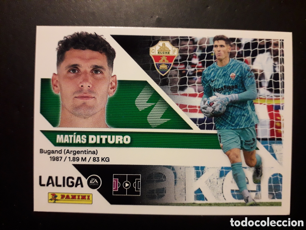 Cromos de f&uacute;tbol: DITURO ELCHE N&deg; 3 ED ESTE 2026 2027 26 27 SIN PEGAR PEDIDO M&Iacute;NIMO 3&euro;