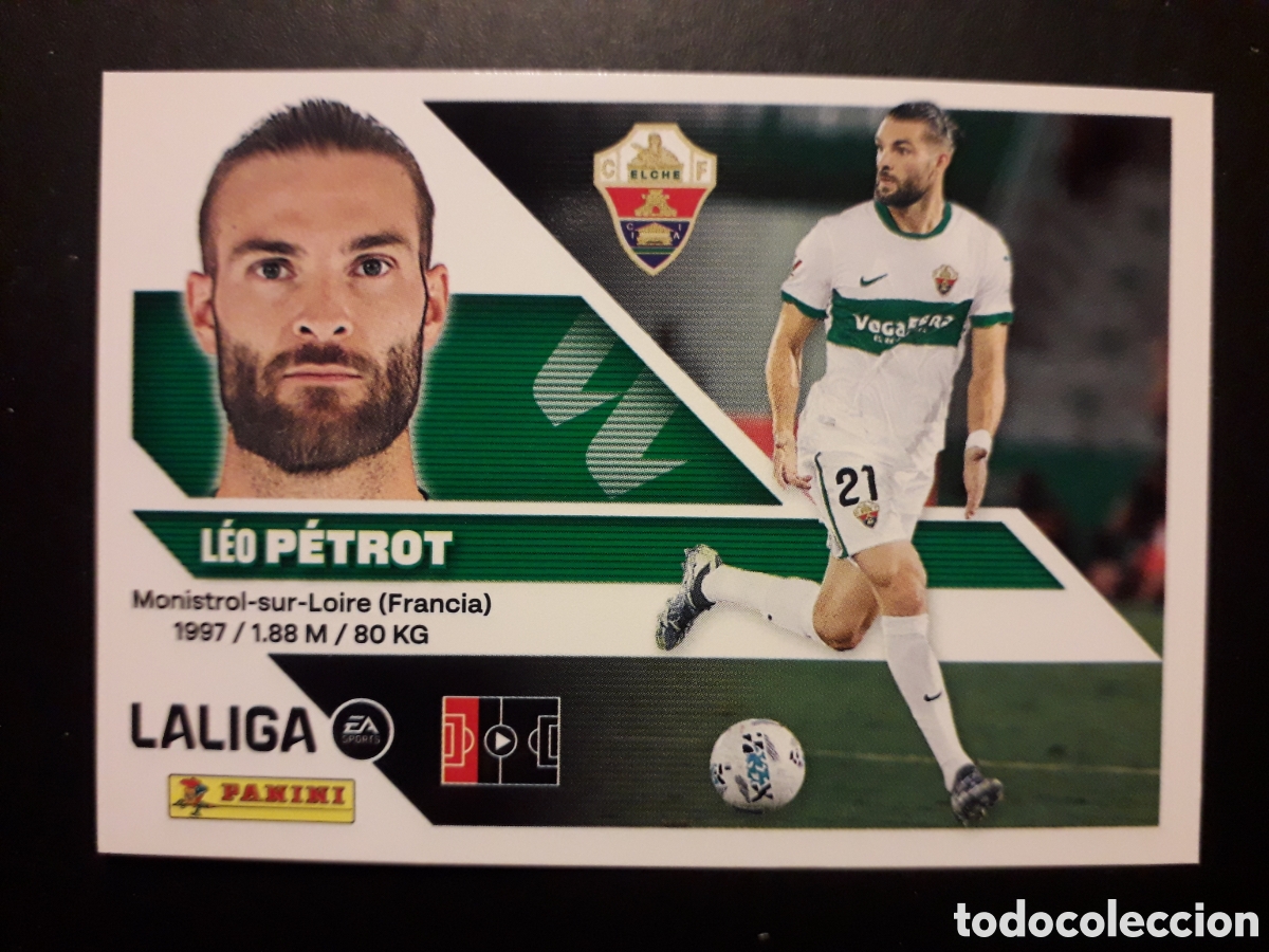 Cromos de f&uacute;tbol: P&Eacute;TROT ELCHE N&deg; 5 ED ESTE 2026 2027 26 27 SIN PEGAR PEDIDO M&Iacute;NIMO 3&euro;