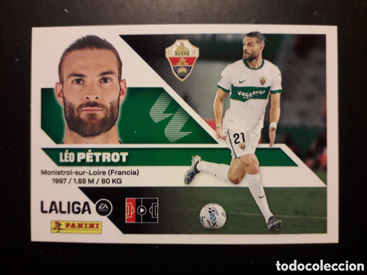Cromos de f&uacute;tbol: P&Eacute;TROT ELCHE N&deg; 5 ED ESTE 2026 2027 26 27 SIN PEGAR PEDIDO M&Iacute;NIMO 3&euro;
