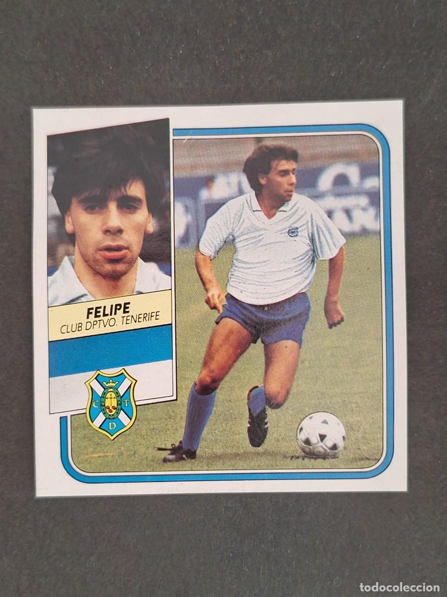 Cromos de f&uacute;tbol: L3 FELIPE C. D. TENERIFE FICHAJE 11 LIGA ESTE 1989 1990 89 90 DESPEGADO RECUPERADO