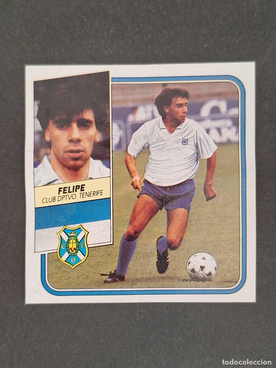 Cromos de f&uacute;tbol: L3 FELIPE C. D. TENERIFE FICHAJE 11 LIGA ESTE 1989 1990 89 90 DESPEGADO RECUPERADO