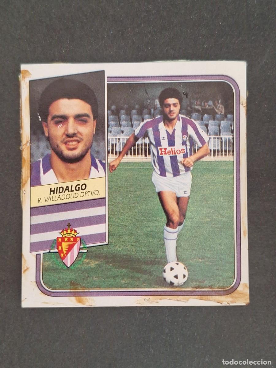 Cromos de f&uacute;tbol: L3 HIDALGO REAL VALLADOLID FICHAJE 15 LIGA ESTE 1989 1990 89 90 DESPEGADO RECUPERADO