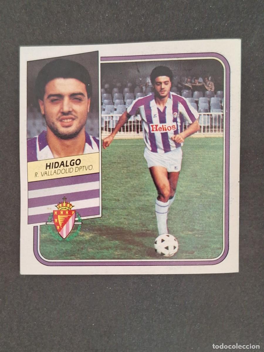 Cromos de f&uacute;tbol: L3 HIDALGO REAL VALLADOLID FICHAJE 15 LIGA ESTE 1989 1990 89 90 DESPEGADO RECUPERADO
