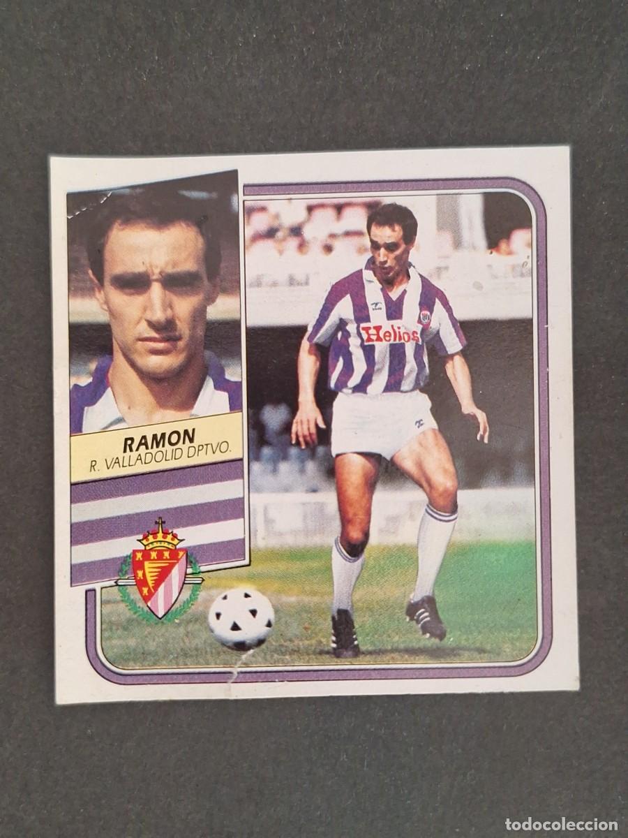 Cromos de f&uacute;tbol: L3 RAMON REAL VALLADOLID FICHAJE 16 LIGA ESTE 1989 1990 89 90 DESPEGADO RECUPERADO