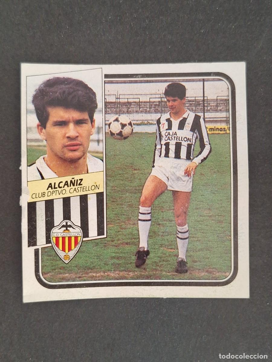 Fu&szlig;ball-Sticker: L3 ALCA&Ntilde;IZ C. D. CASTELLON FICHAJE 22 LIGA ESTE 1989 1990 89 90 DESPEGADO RECUPERADO