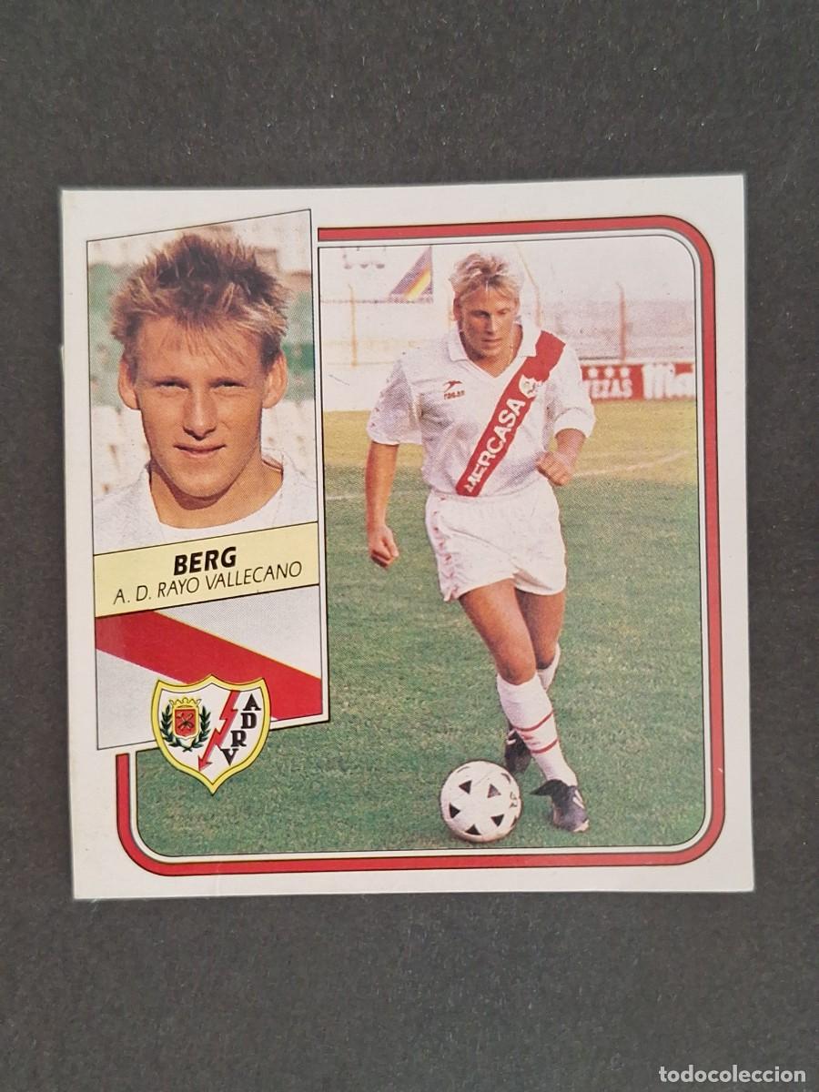 Fu&szlig;ball-Sticker: L3 BERG RAYO VALLECANO FICHAJE 31 LIGA ESTE 1989 1990 89 90 DESPEGADO RECUPERADO