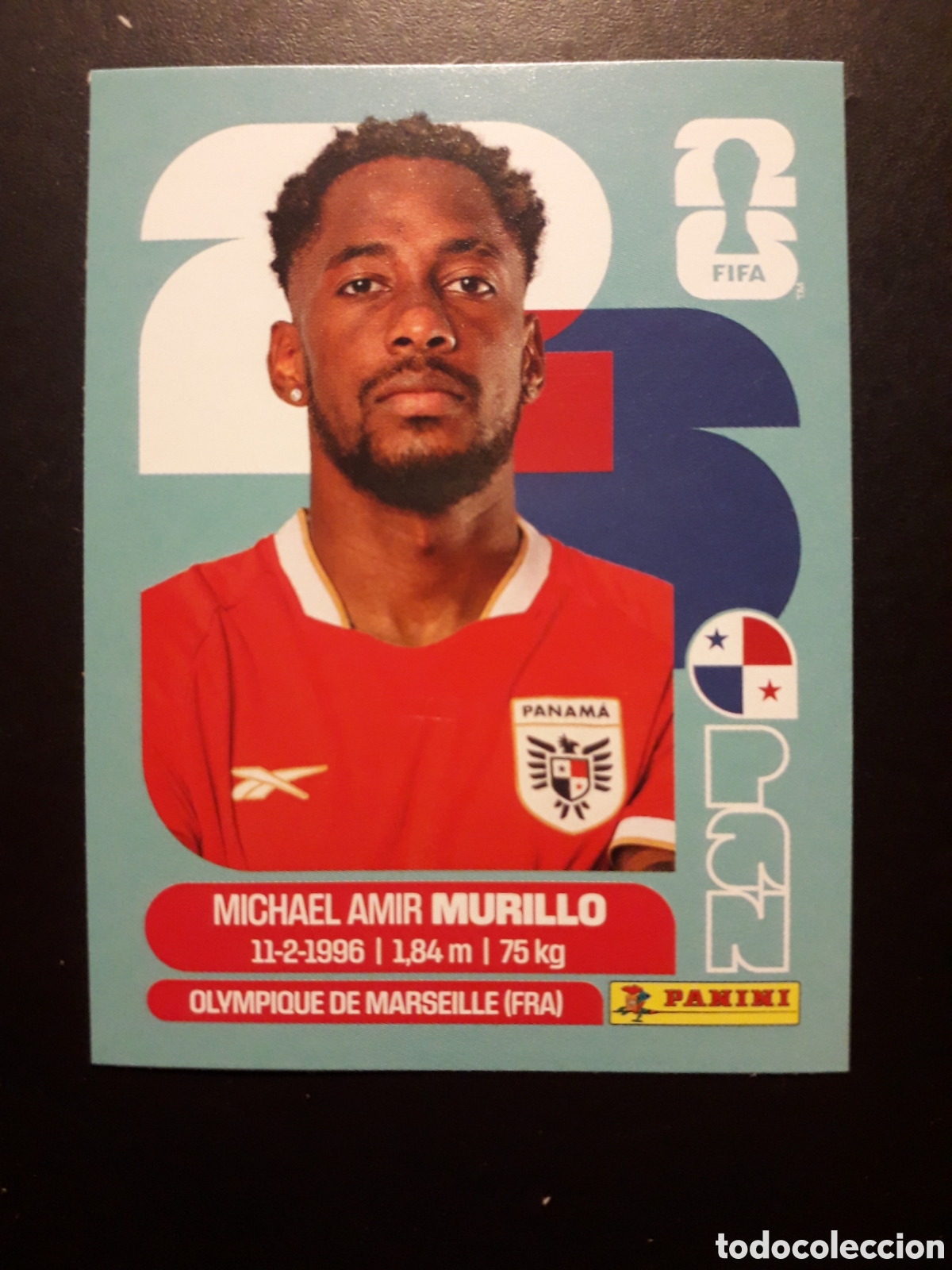 Cromos de f&uacute;tbol: MURILLO PANAM&Aacute; PAN 6 MUNDIAL F&Uacute;TBOL 2026 FIFA WORLD CUP PANINI SIN PEGAR PEDIDO M&Iacute;NIMO 3&euro;