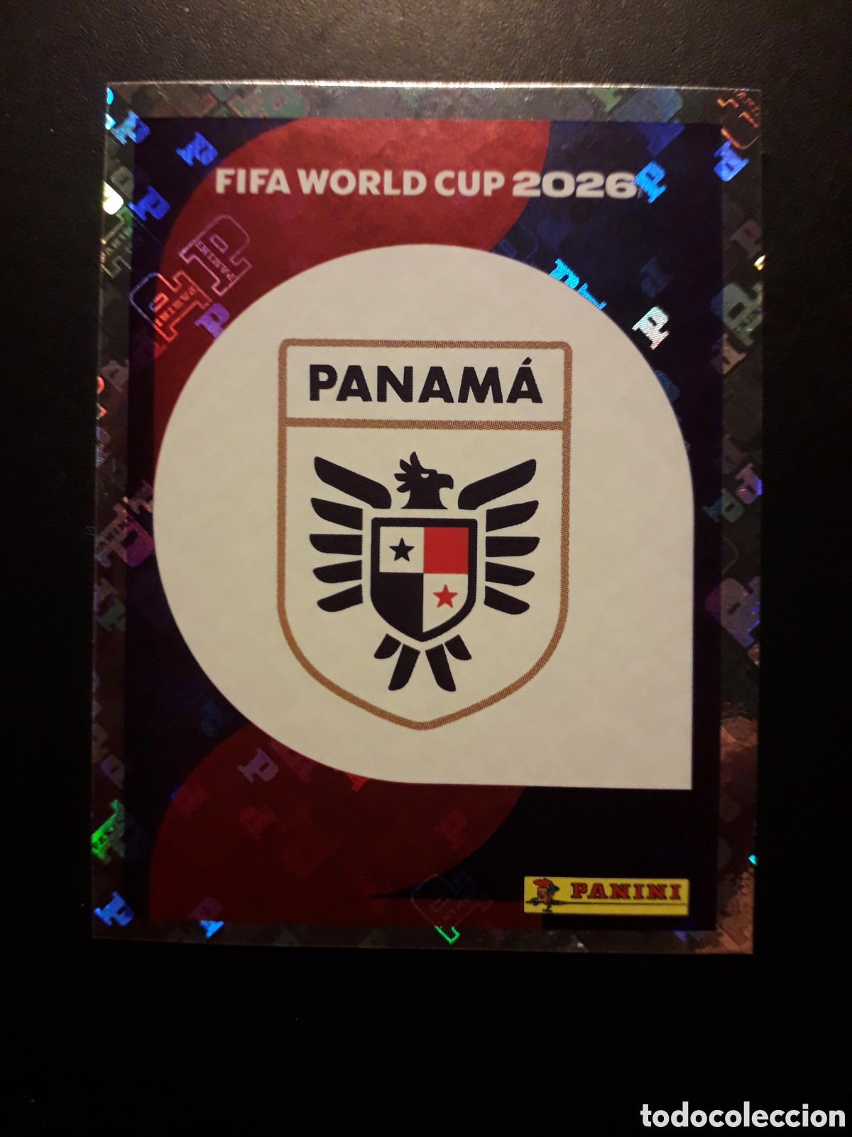 Cromos de f&uacute;tbol: ESCUDO PANAM&Aacute; PAN 1 MUNDIAL F&Uacute;TBOL 2026 FIFA WORLD CUP PANINI SIN PEGAR PEDIDO M&Iacute;NIMO 3&euro;