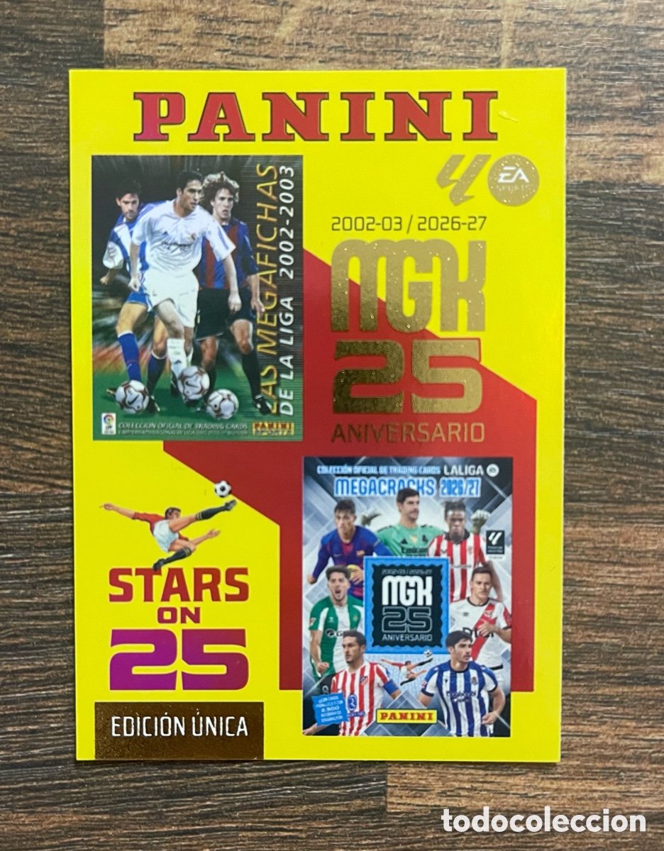 Cromos de f&uacute;tbol: Megacracks 2026/27 25 Aniversario