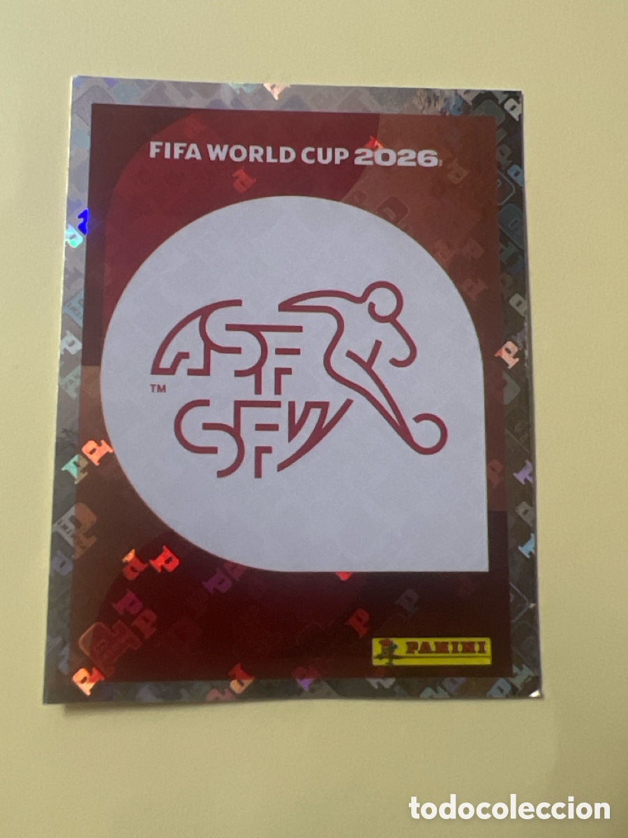 Cromos de f&uacute;tbol: C3229. SUI 1 ESCUDO SUIZA CROMOS ALBUM FIFA WORLD CUP MUNDIAL 2026 PANINI
