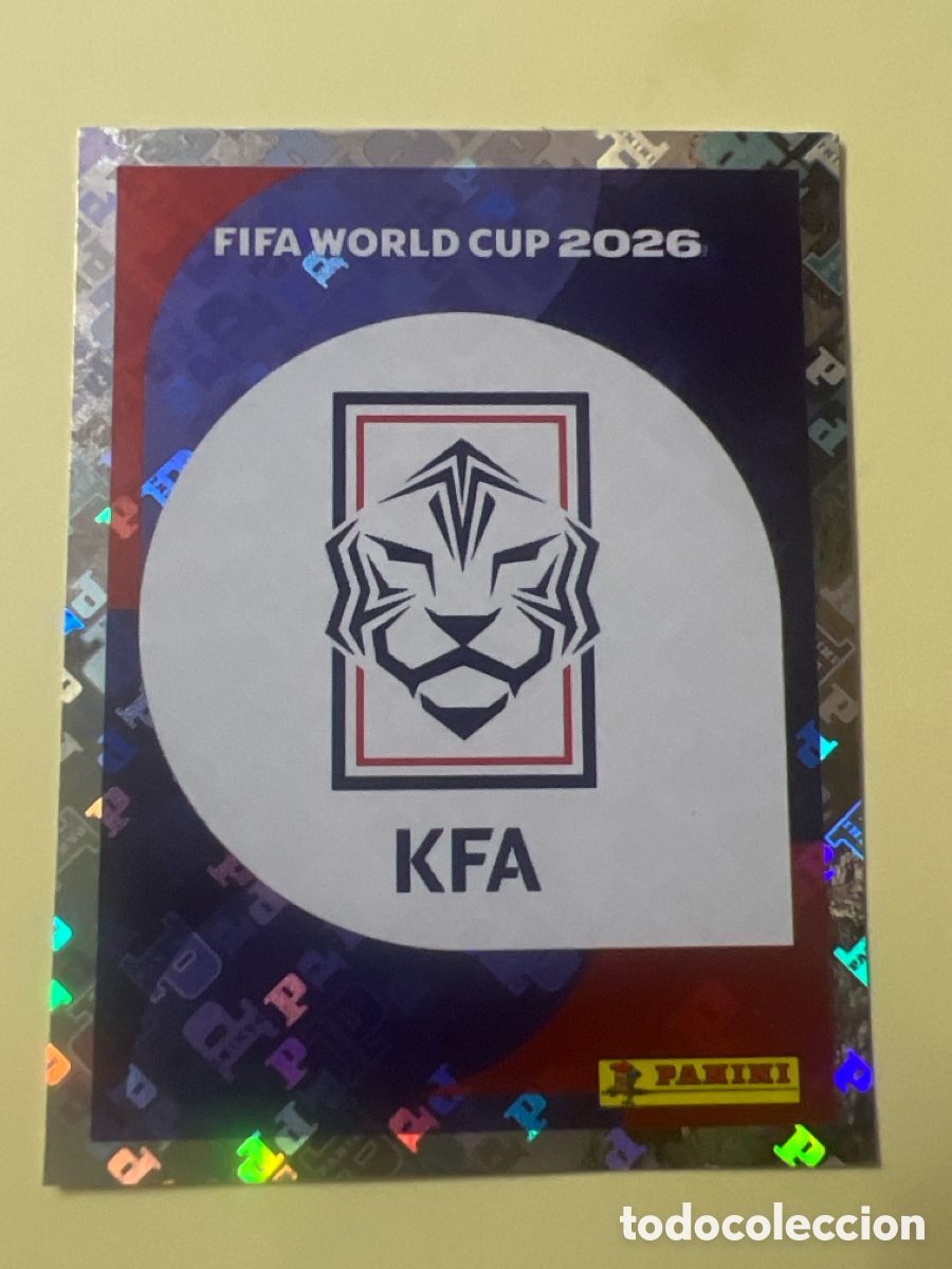 Cromos de f&uacute;tbol: C3251. ESCUDOO DE KOREA - KOR 1 - MUNDIAL DE FUTBOL - FIFA WORLD CUP 2026