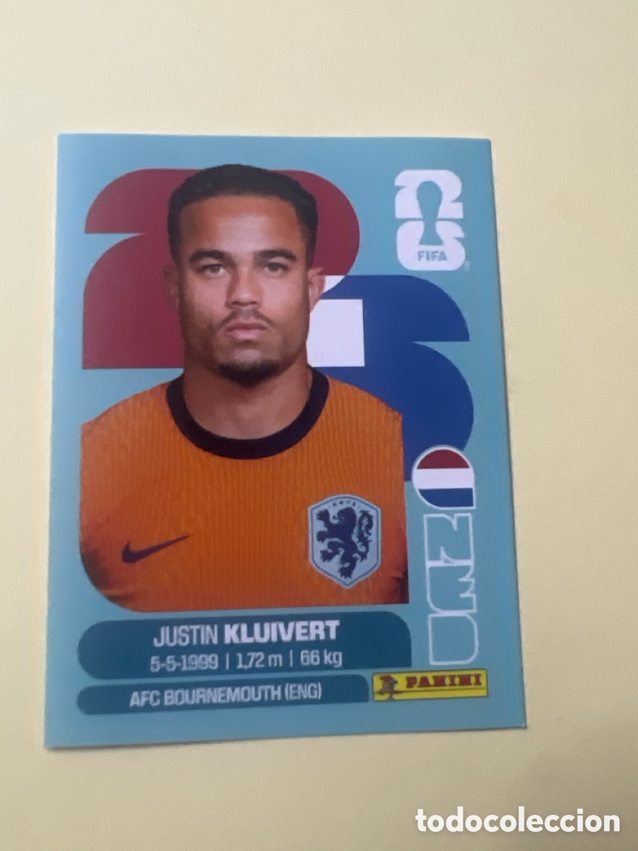 Cromos de f&uacute;tbol: C3255. Fifa World Cup 26 Mundial 2026 NED 16 Holanda Paises Bajos Justin Kluivert