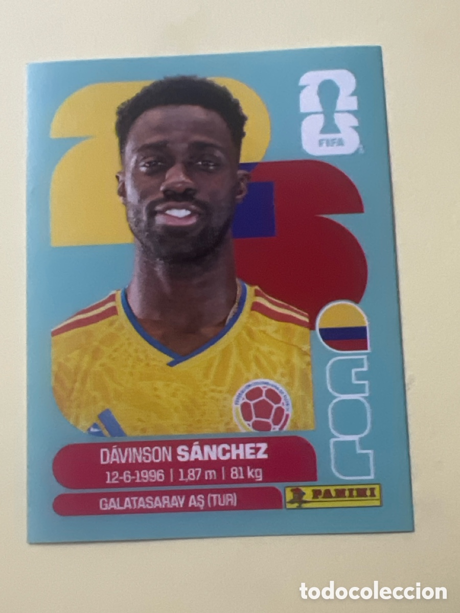 Cromos de f&uacute;tbol: C3256. D&aacute;vinson S&aacute;nchez COL 4 (FIFA WORLD CUP 2026)