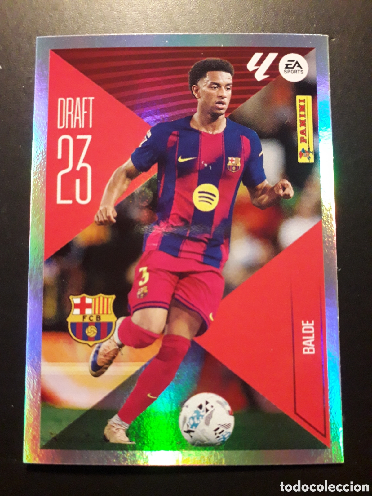 Cromos de f&uacute;tbol: BALDE FC BARCELONA, DRAFT 23 N&deg; 2 ED ESTE 2026 2027 26 27 SIN PEGAR PEDIDO M&Iacute;NIMO 3&euro;