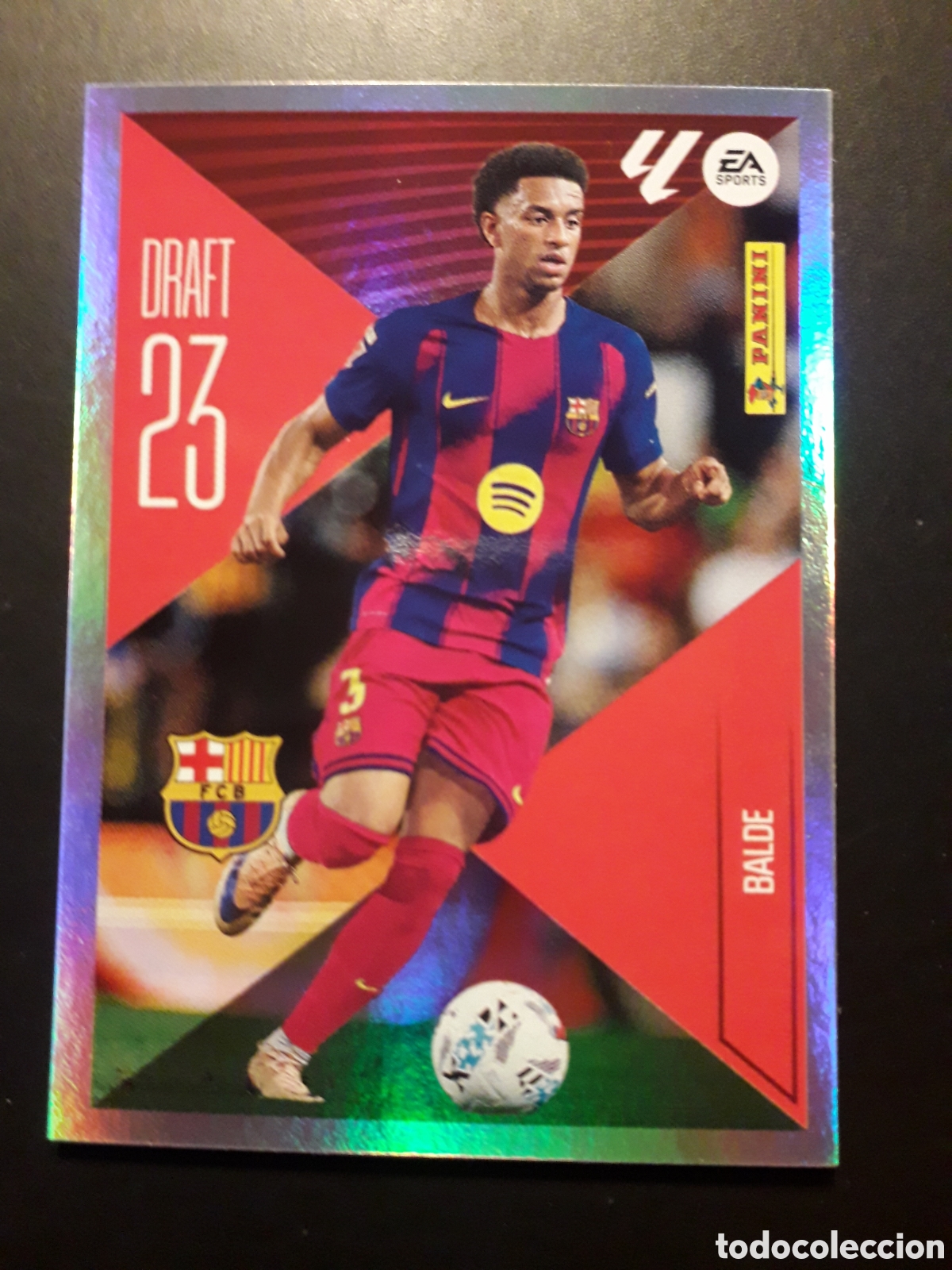Cromos de f&uacute;tbol: BALDE FC BARCELONA, DRAFT 23 N&deg; 2 ED ESTE 2026 2027 26 27 SIN PEGAR PEDIDO M&Iacute;NIMO 3&euro;