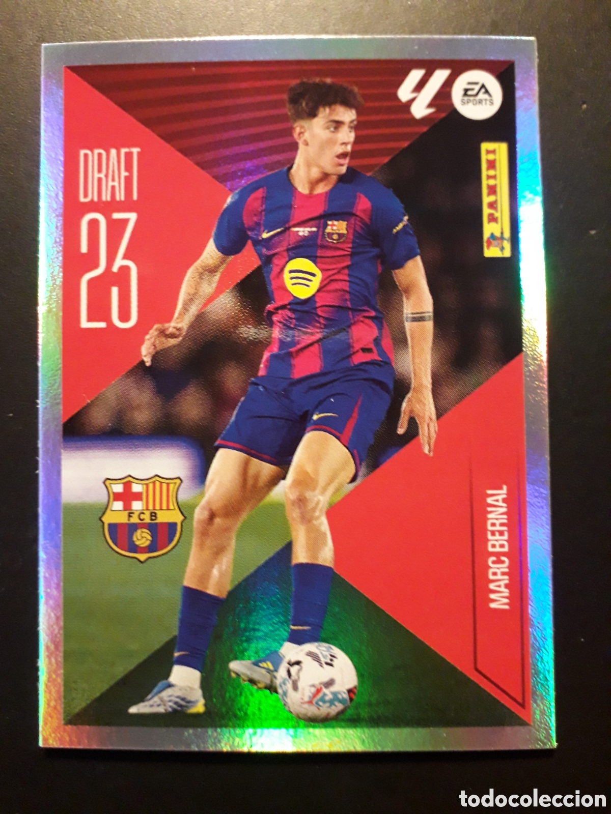 Cromos de f&uacute;tbol: MARC BERNAL, FC BARCELONA, DRAFT 23 N&deg; 15 ED ESTE 2026 2027 26 27 SIN PEGAR PEDIDO M&Iacute;NIMO 3&euro;