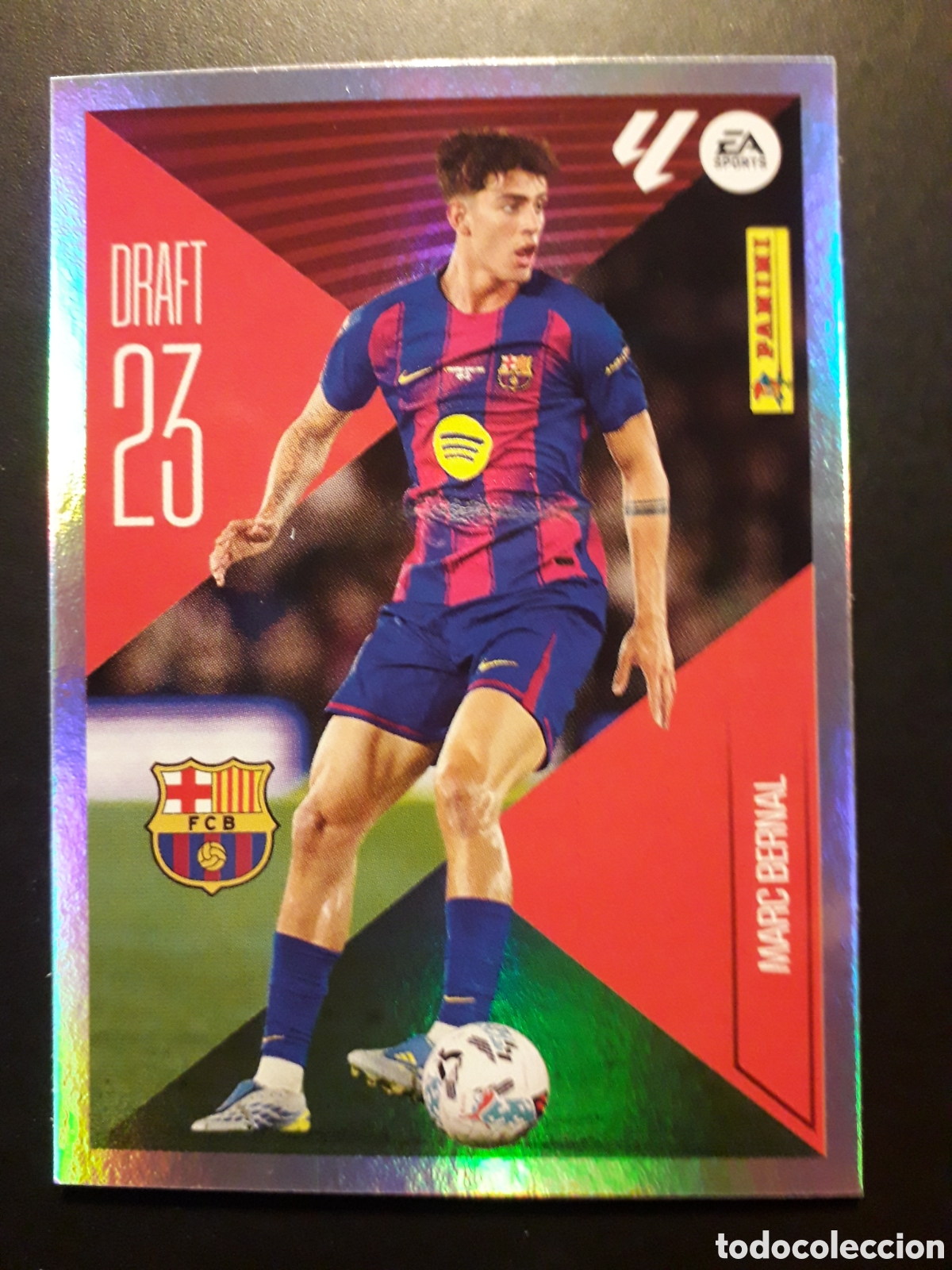 Cromos de f&uacute;tbol: MARC BERNAL, FC BARCELONA, DRAFT 23 N&deg; 15 ED ESTE 2026 2027 26 27 SIN PEGAR PEDIDO M&Iacute;NIMO 3&euro;