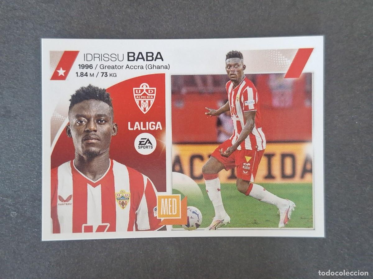 Cromos de f&uacute;tbol: L2 BABA U. D. ALMERIA COLOCA LIGA ESTE 2023 2024 23 24 NUNCA PEGADO SIN PEGAR