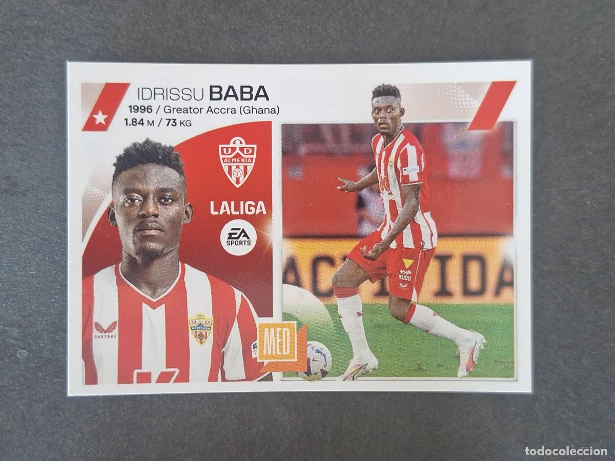 Cromos de f&uacute;tbol: L2 BABA U. D. ALMERIA COLOCA LIGA ESTE 2023 2024 23 24 NUNCA PEGADO SIN PEGAR