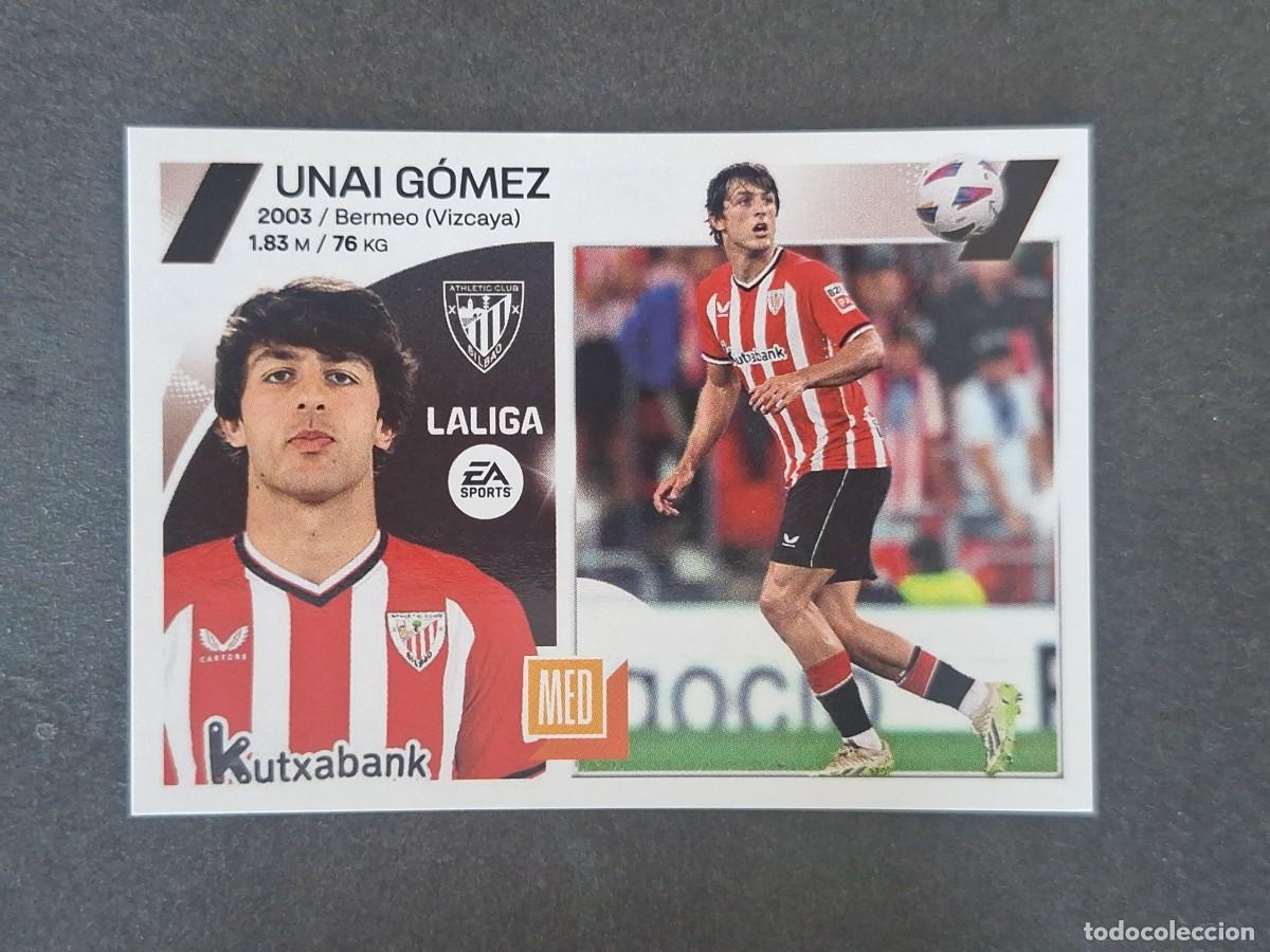 Cromos de f&uacute;tbol: L2 UNAI GOMEZ ATHLETIC CLUB DE BILBAO COLOCA LIGA ESTE 2023 2024 23 24 NUNCA PEGADO SIN PEGAR