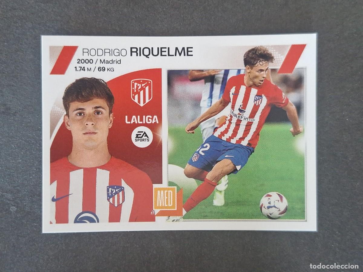 Cromos de f&uacute;tbol: L2 RIQUELME ATLETICO DE MADRID COLOCA LIGA ESTE 2023 2024 23 24 NUNCA PEGADO SIN PEGAR