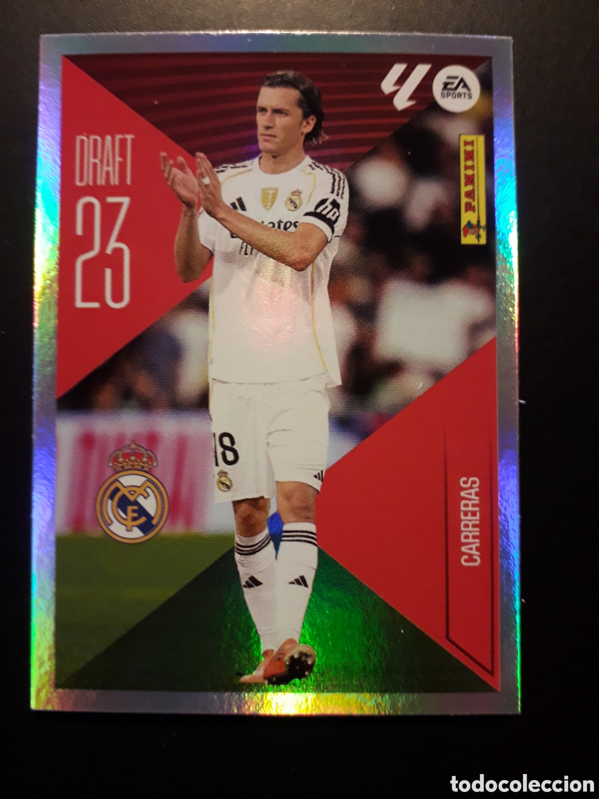 Cromos de Futebol: CARRERAS, REAL MADRID DRAFT 23 N&deg; 5 ED ESTE 2026 2027 26 27 SIN PEGAR PEDIDO M&Iacute;NIMO 3&euro;