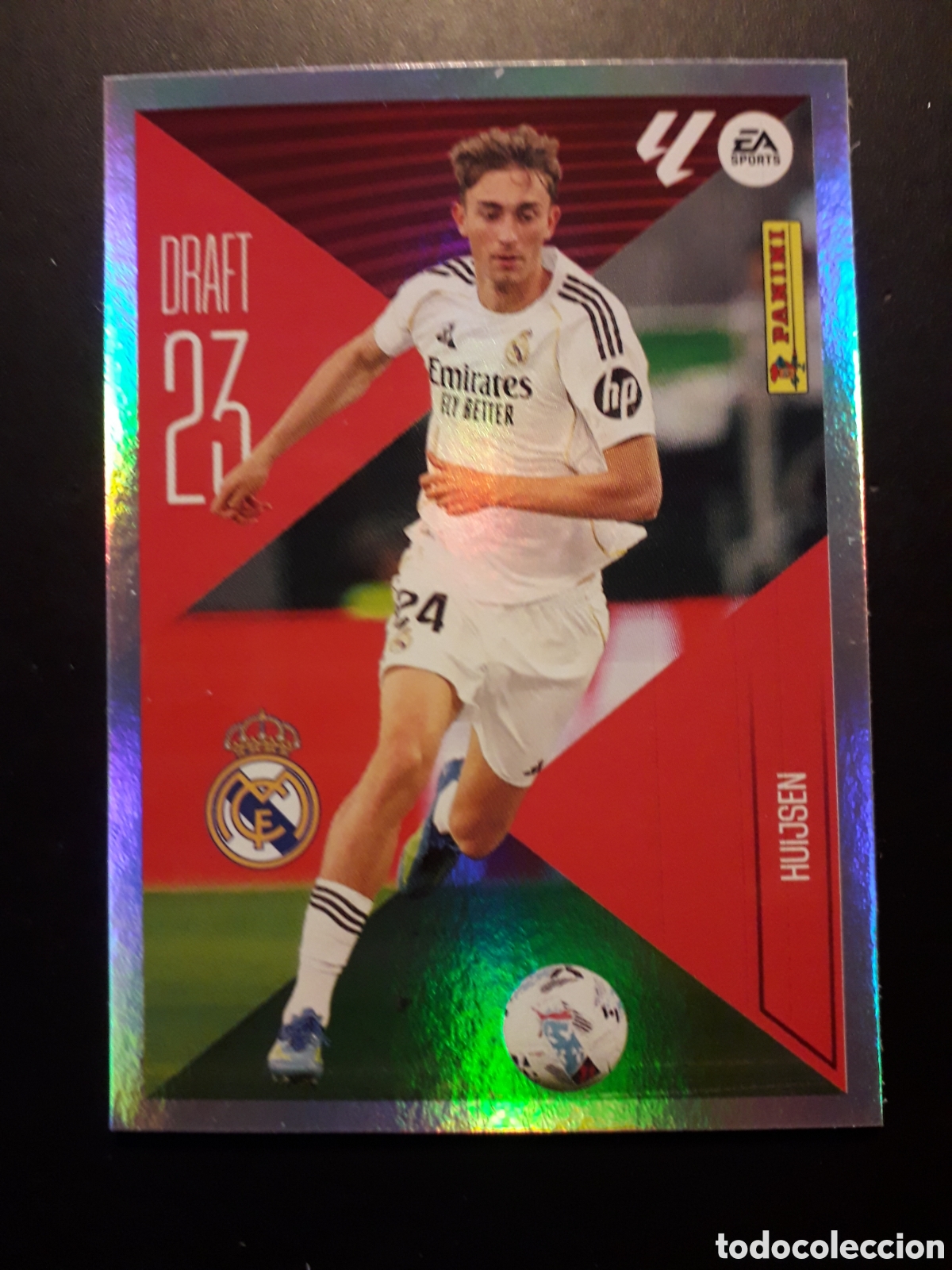 Cromos de Futebol: HUIJSEN, REAL MADRID DRAFT 23 N&deg; 10 ED ESTE 2026 2027 26 27 SIN PEGAR PEDIDO M&Iacute;NIMO 3&euro;