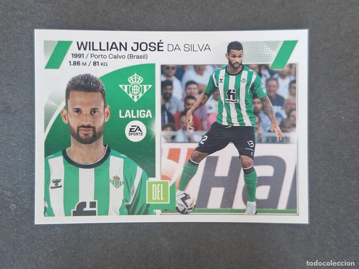 Fu&szlig;ball-Sticker: L2 WILLIAN JOSE REAL BETIS COLOCA LIGA ESTE 2023 2024 23 24 NUNCA PEGADO SIN PEGAR