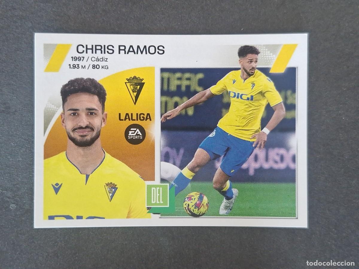 Football Stickers: L2 CHRIS RAMOS CADIZ C. F. COLOCA LIGA ESTE 2023 2024 23 24 NUNCA PEGADO SIN PEGAR