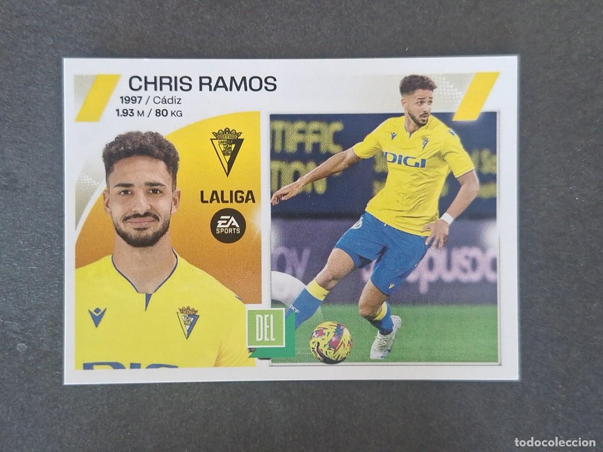 Football Stickers: L2 CHRIS RAMOS CADIZ C. F. COLOCA LIGA ESTE 2023 2024 23 24 NUNCA PEGADO SIN PEGAR